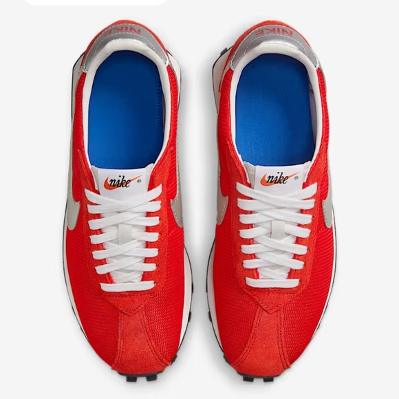 Nike LD-1000 Red & Silver Women's Shoes, Retail Price $105.00 USD - Picture 4 of 16